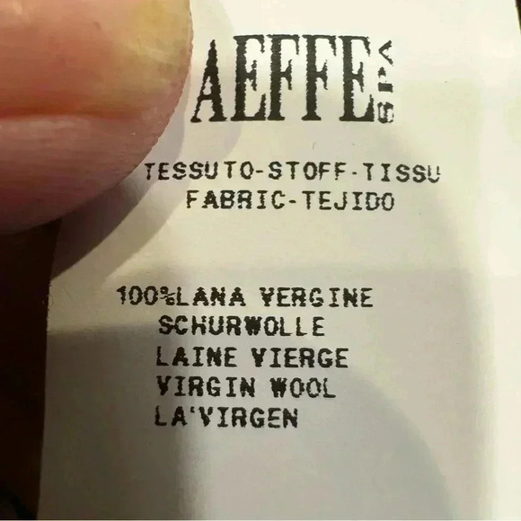 Alberta Ferretti Black Sweater 100% Wool V-back Made In Italy US 6 - Picture 5 of 12